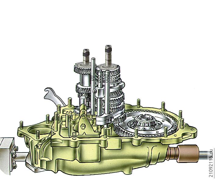 Сборка коробки передач