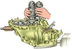 Разборка коробки передач